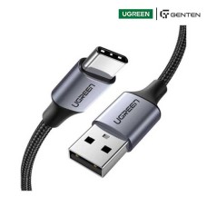 UGREEN US288 USB-A 2.0 to USB-C Cable Nickel Plating Aluminum Braid - 60127